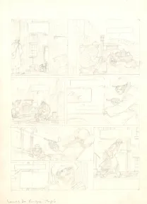 Sketch, Louis la Guigne, Charleston (T.6), Jean-Paul Dethorey