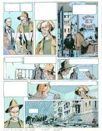 Color layout, Louis la Guigne, Fureur (T.8), Jean-Paul Dethorey