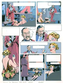 Color layout, Louis la Guigne, Fureur (T.8), Jean-Paul Dethorey