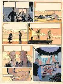 Color layout, Louis la Guigne, Fureur (T.8), Jean-Paul Dethorey
