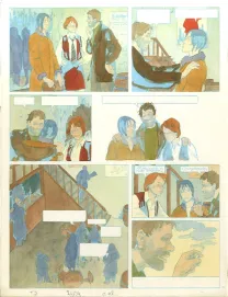 Mise en couleurs, Louis la Guigne, Un automne à Berlin (T.3), Jean-Paul Dethorey