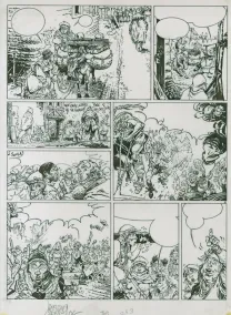 Planche noir et blanc, Vauriens, Justine des Dieux (T.3), Laurent Cagniat