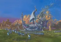 Illustration couleur, Chronopia , Adrian Smith