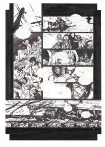 Planche noir et blanc, Après la guerre, Volume 1, Freddy Martin
