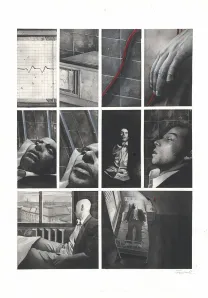 Planche noir et blanc, Spiral, Attila Futaki