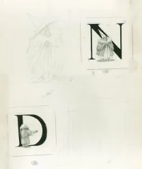 Black and white illustration, L'Univers féerique, L'Univers féerique d'Olivier Ledroit - Livre 2 (T.2), Olivier Ledroit