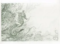 Illustration noir et blanc, L'Univers féerique, L'Univers féerique d'Olivier Ledroit - Livre 2 (T.2), Olivier Ledroit