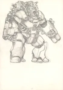 Sketch, Game AT 43, Karl Kopinski