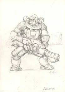 Sketch, Game AT 43, Karl Kopinski