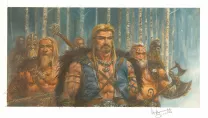 Colored illustration, Adrian Smith