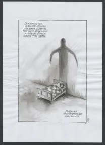 Black and white original page, Couleur de peau : miel, Tome 1 (T.1),  Jung