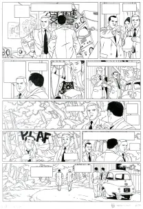 Planche noir et blanc, Kaplan & Masson, La théorie du chaos (T.1), Jean-Christophe Thibert