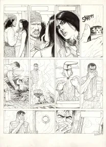 Planche noir et blanc, El Nino, Le Paria de Célèbes (T.5), Boro Pavlovic