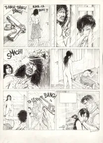 Planche noir et blanc, El Nino, Le Paria de Célèbes (T.5), Boro Pavlovic