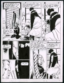 Planche noir et blanc, Kogaratsu, Le protocole du mal (T.12), Marc Michetz