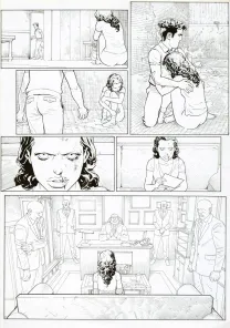 Planche noir et blanc, Ken games, Ciseaux (T.3), Marcial Toledano