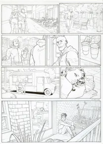 Planche noir et blanc, Ken games, Ciseaux (T.3), Marcial Toledano