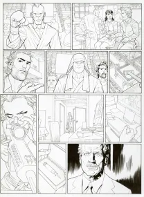 Planche noir et blanc, Ken games, Ciseaux (T.3), Marcial Toledano