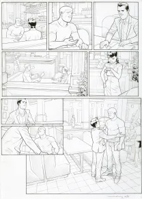 Planche noir et blanc, Ken games, Ciseaux (T.3), Marcial Toledano
