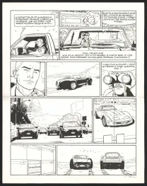 Planche noir et blanc, I.R.$., Silicia Inc. (T.5), Bernard Vrancken