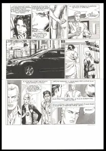 Planche noir et blanc, I.R.$., Le Chemin de Gloria (T.11), Bernard Vrancken