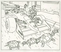 Illustration noir et blanc, Jean-Claude Floc'h
