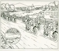 Illustration noir et blanc, Jean-Claude Floc'h