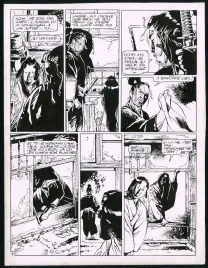 Planche noir et blanc, Kogaratsu, Marc Michetz