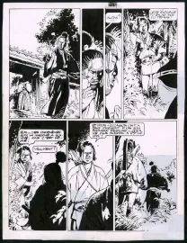 Planche noir et blanc, Kogaratsu, Marc Michetz