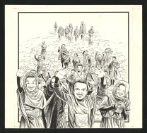 Black and white illustration, Jean-Claude Servais