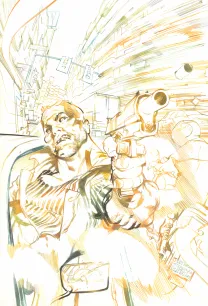 Cover, The Last Days of American Crime, Greg Tocchini