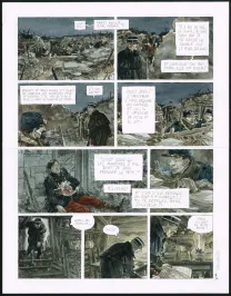 Planche couleur, Notre Mère la Guerre, Deuxième Complainte (T.2),  Maël