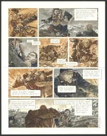 Planche couleur, Notre Mère la Guerre, Deuxième Complainte (T.2),  Maël