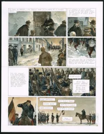 Planche couleur, Notre Mère la Guerre, Deuxième Complainte (T.2),  Maël