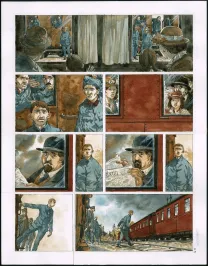 Planche couleur, Notre Mère la Guerre, Troisième Complainte (T.3),  Maël
