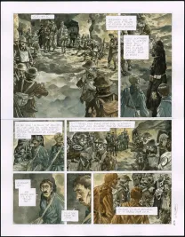 Planche couleur, Notre Mère la Guerre, Troisième Complainte (T.3),  Maël
