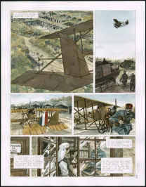 Planche couleur, Notre Mère la Guerre, Troisième Complainte (T.3),  Maël