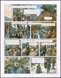 Planche couleur, Notre Mère la Guerre, Troisième Complainte (T.3),  Maël