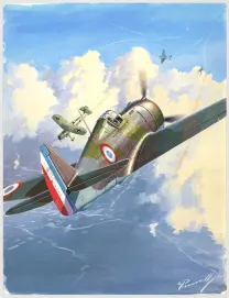 Colored illustration, Lucio Perinotto