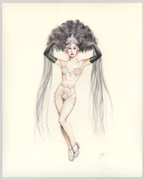 Illustration couleur, Pin-up Art, Maly Siri