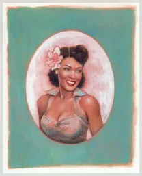 Illustration couleur, Pin-up Art, Maly Siri