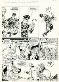 Planche noir et blanc, Luc Orient , Eddy Paape