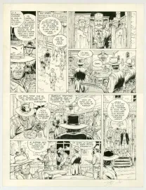 Planche noir et blanc, Durango, La proie des chacals (T.10), Yves Swolfs