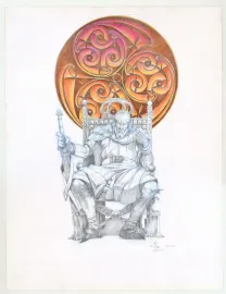 Colored illustration, Erwan Seure-Le Bihan