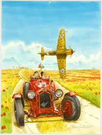 Illustration couleur, Franz Zumstein