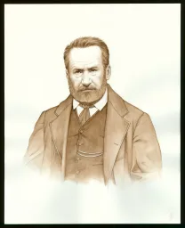 Illustration couleur, Victor Hugo, aux Frontières de l'Exil, Laurent Paturaud