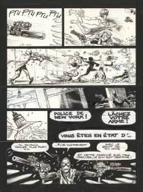 Planche noir et blanc, Soda, Résurrection (T.13),  Dan