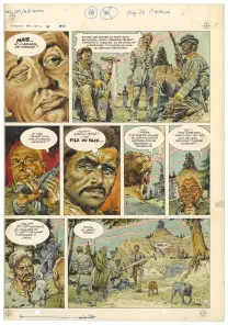 Colored original page, Mac Coy, La Légende d'Alexis Mac Coy (T.1), Antonio Hernandez Palacios
