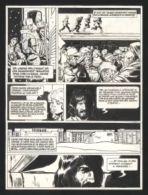 Planche noir et blanc, Le Transperceneige - Snowpiercer, Le Transperceneige - Snowpiercer (T.1), Jean-Marc Rochette