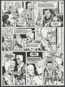 Planche noir et blanc, Le Transperceneige - Snowpiercer, Le Transperceneige - Snowpiercer (T.1), Jean-Marc Rochette